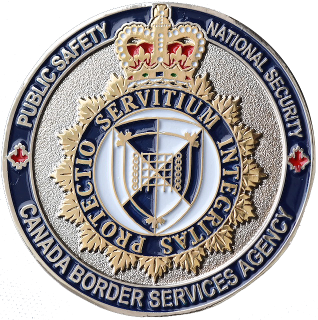 Canada cbsa challenge coin