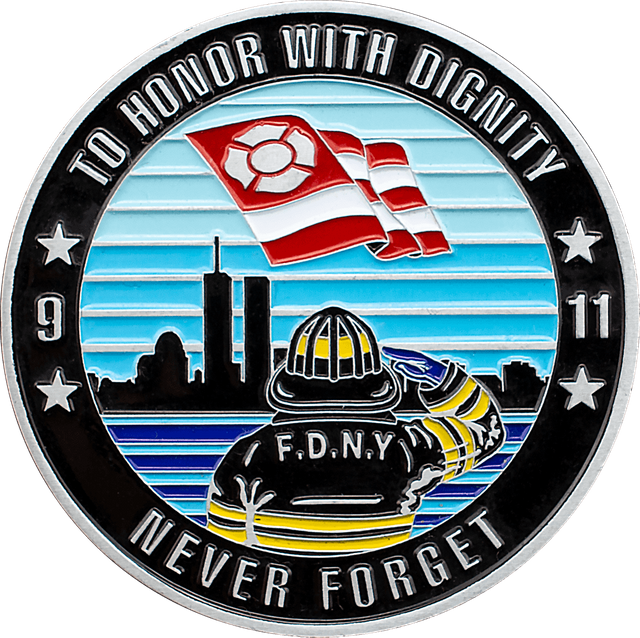 Firefighter Challenge Coins