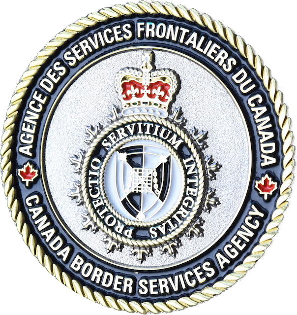 Canada cbsa challenge coin