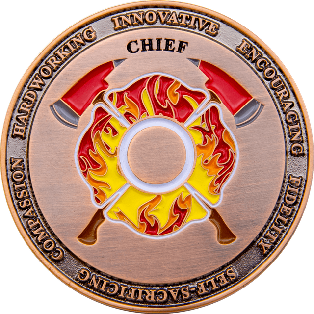 Firefighter Challenge Coins