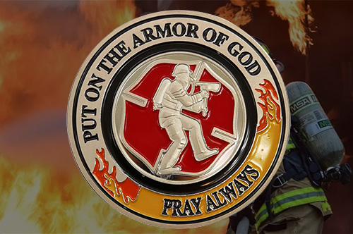 firefighter coin