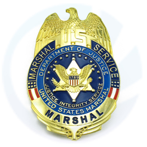 USMS US Marshal Service Badge Replica Movie Props