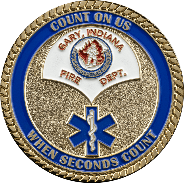 Firefighter Challenge Coins