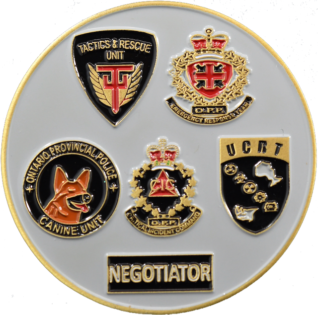 Provincial Police Forces (OPP-RNC-SQ) coin