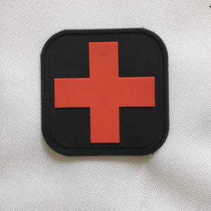 Wholesale Outdoor Products Medical Red Cross PVC Patch