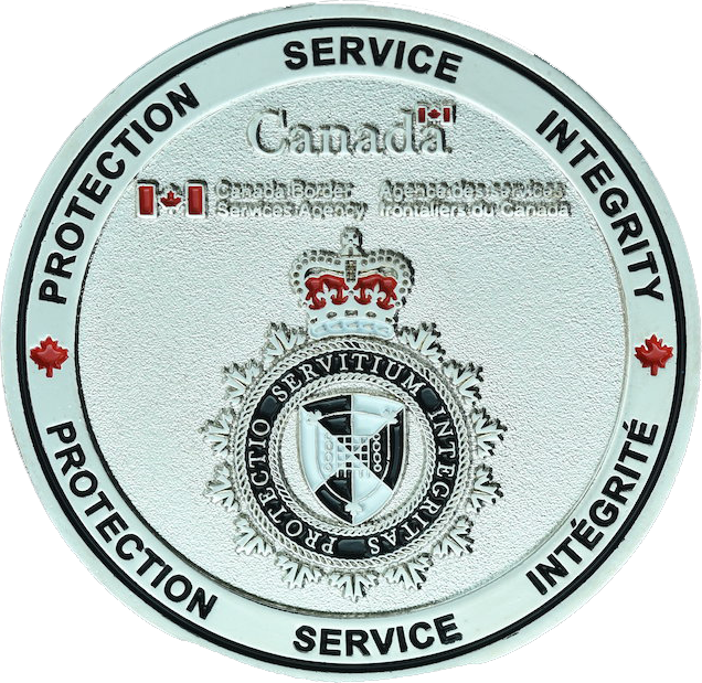 Canada cbsa challenge coin
