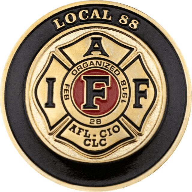 Firefighter Challenge Coins