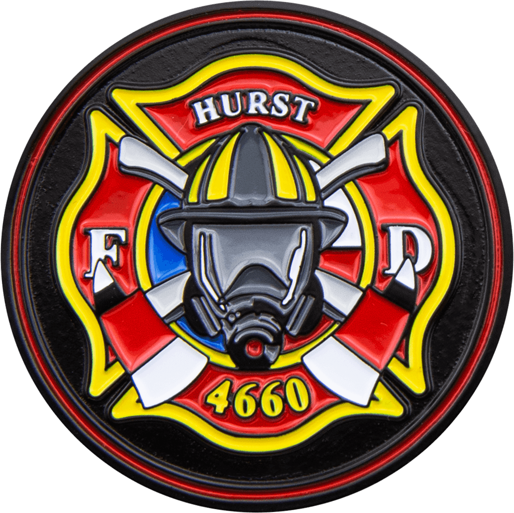 Firefighter Challenge Coins