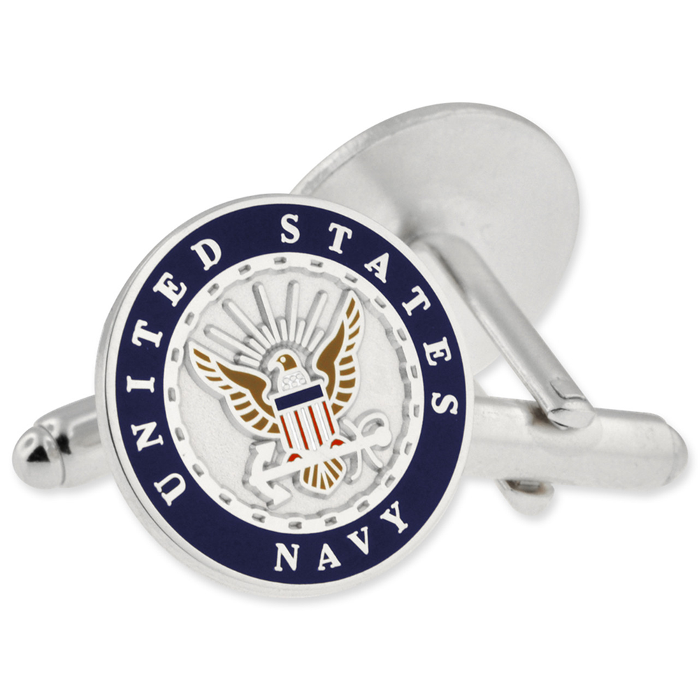 military cufflink