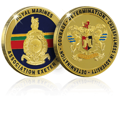 UK Royal Marines Coin