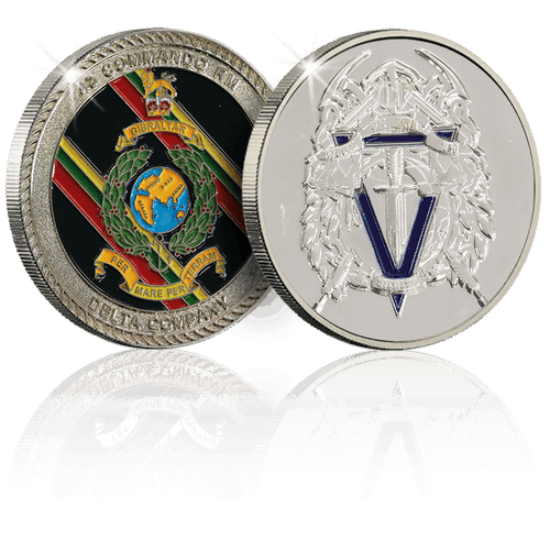 UK Royal Marines Coin