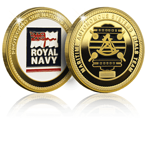 Royal Navy Challenge Coins