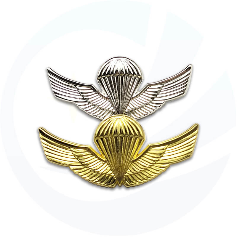 custom metal circle Military Police Badge