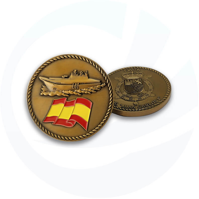 military plastic giant Challenge Coin