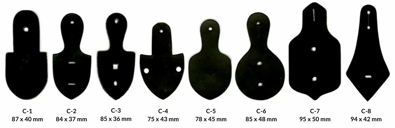 Army Badge with Leather Fob