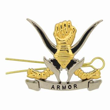 Military hat badge