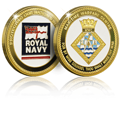 Royal Navy Challenge Coins