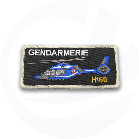 custom large golden Embroidered Patches