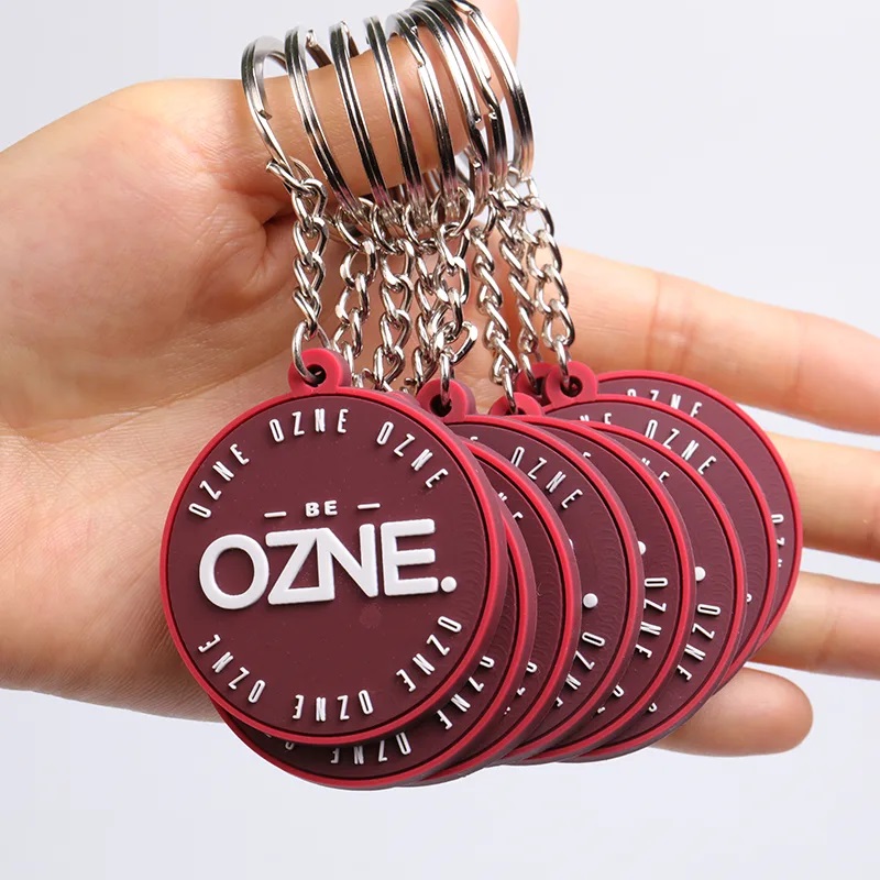 2d pvc keychain