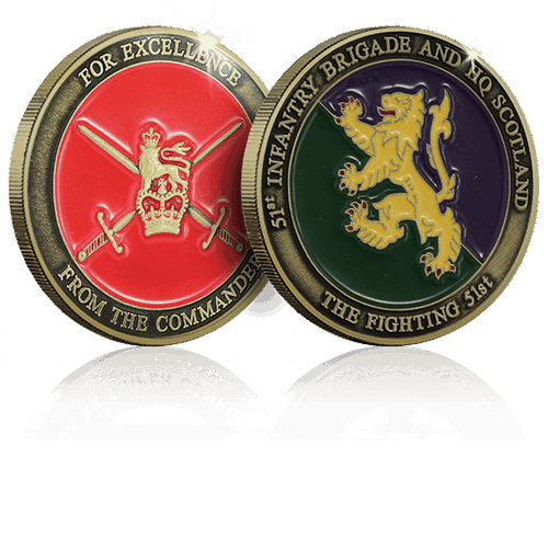 UK Army coin