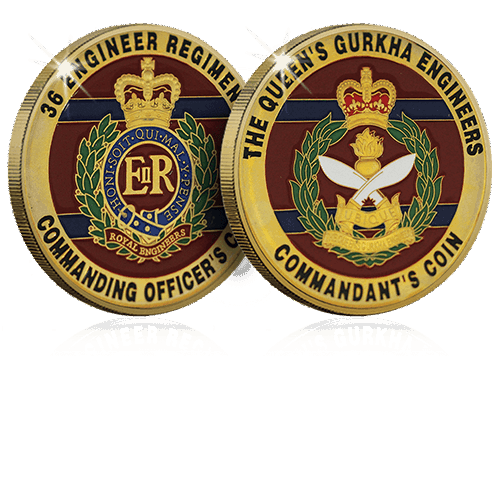 UK Army coin