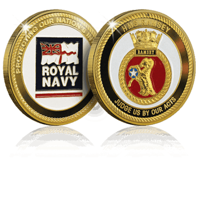 Royal Navy Challenge Coins