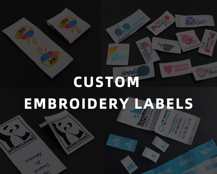 embroidery label
