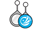custom button badge