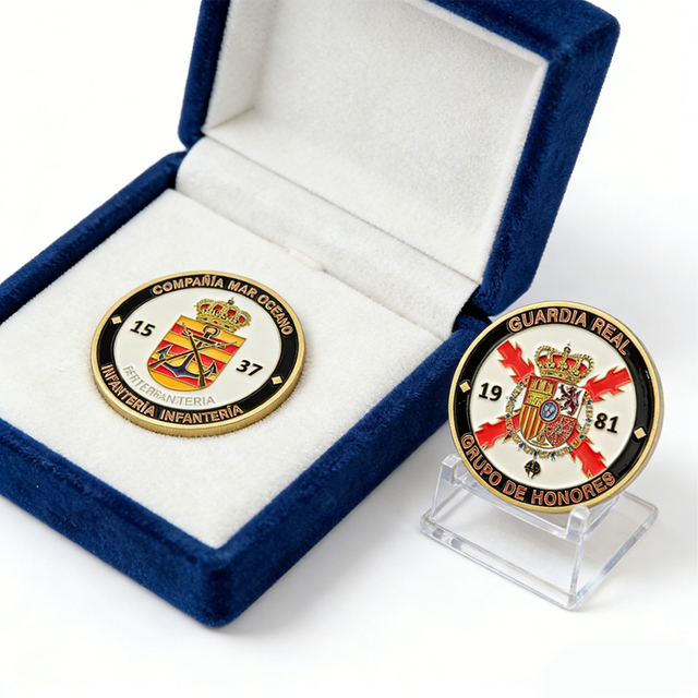 Spain challenge coin