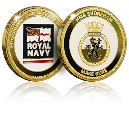 Royal Navy Challenge Coins