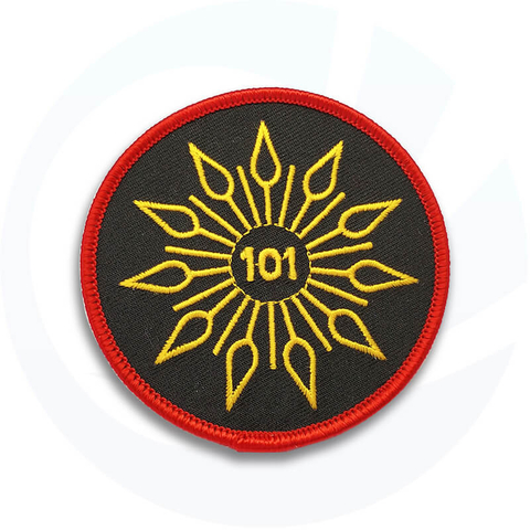 wing butterfly red Embroidered Patches