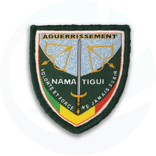 wing cap red Embroidered Patches