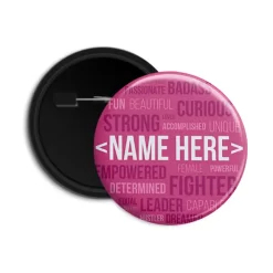 custom button badge