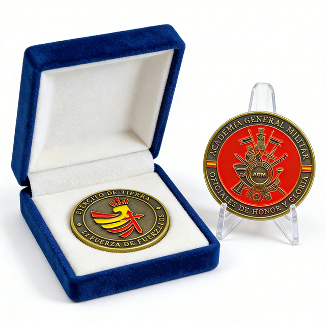 Spain challenge coin