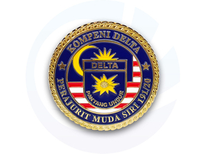 Malaysia Military Challenge Coins