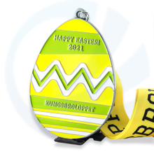 Happy Easter Day Custom Logo Kid Rabbit Metal Awards Souvenir Medals Sports Metal Gift Easter
