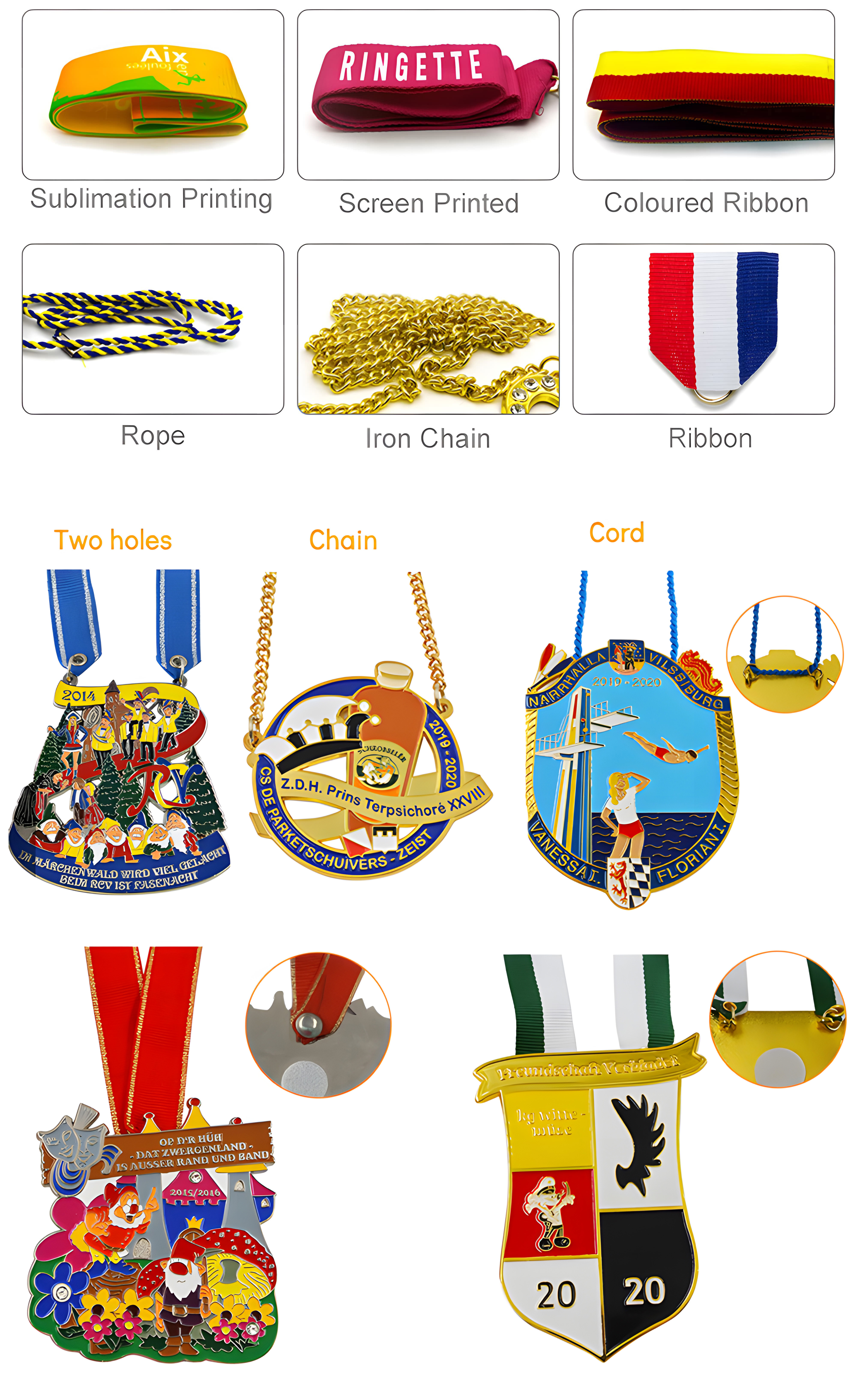 fiesta medal accessories selection