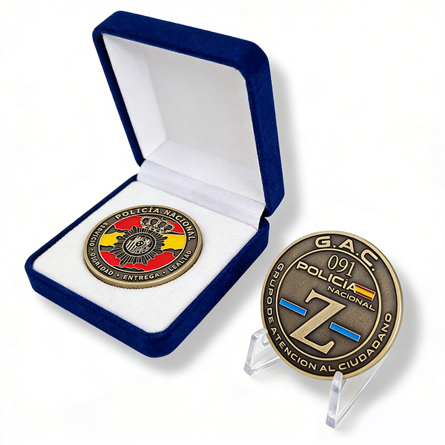 Spain challenge coin