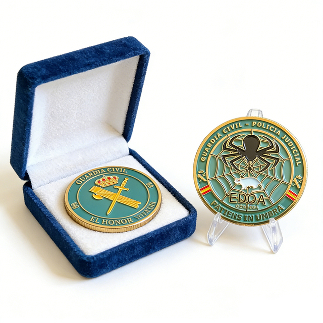 Spain challenge coin