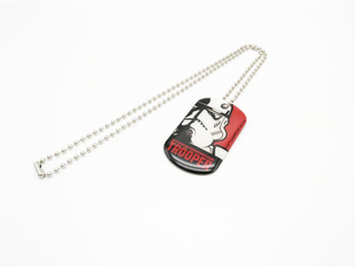 Personalized men gold metal custom 3d engraved logo soft enamel necklace name dog tag/custom dogtag