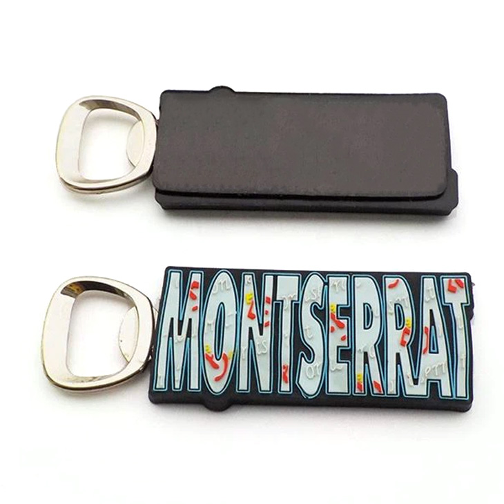 Montserrat Tourism Refrigerator Magnet Pvc Bottle Opener Novelty Gifts