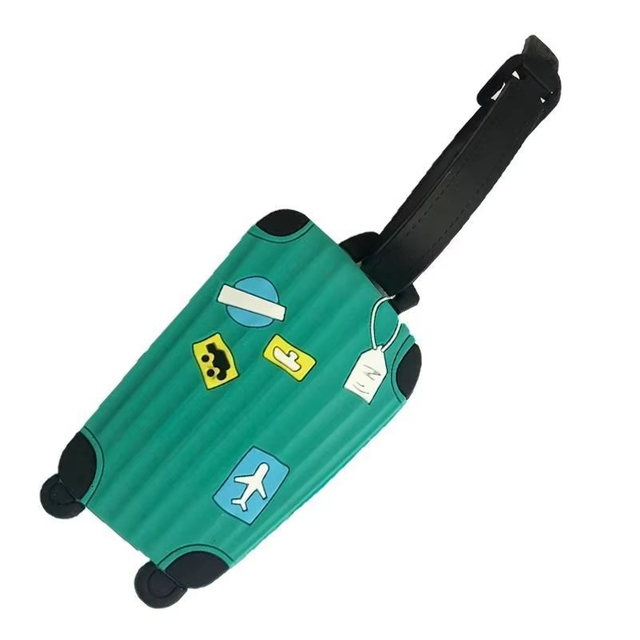 pvc luggage tag