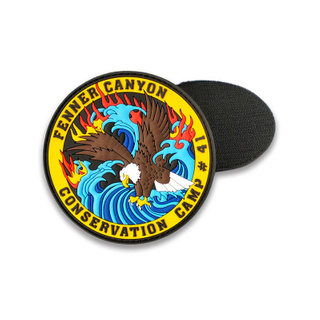 Custom US Eagle Logo PVC Patch