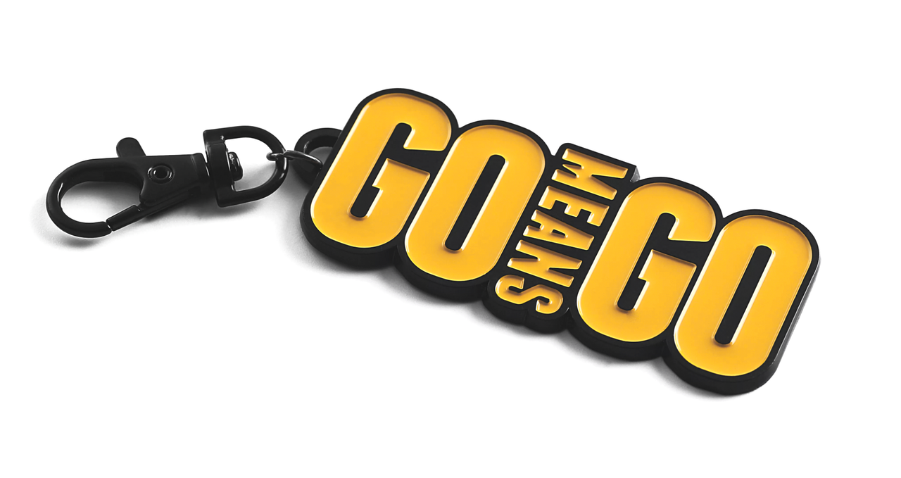 Soft enamel keychain