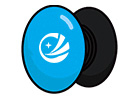 custom button badge