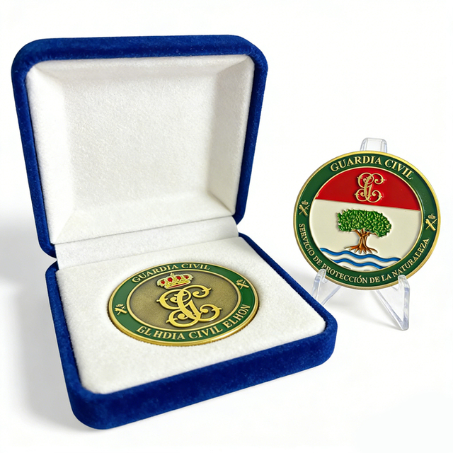Spain challenge coin