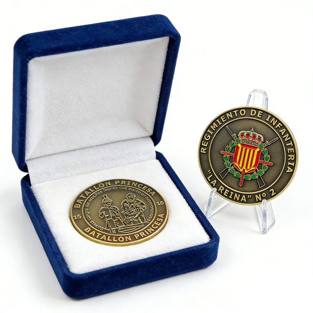 Spain challenge coin