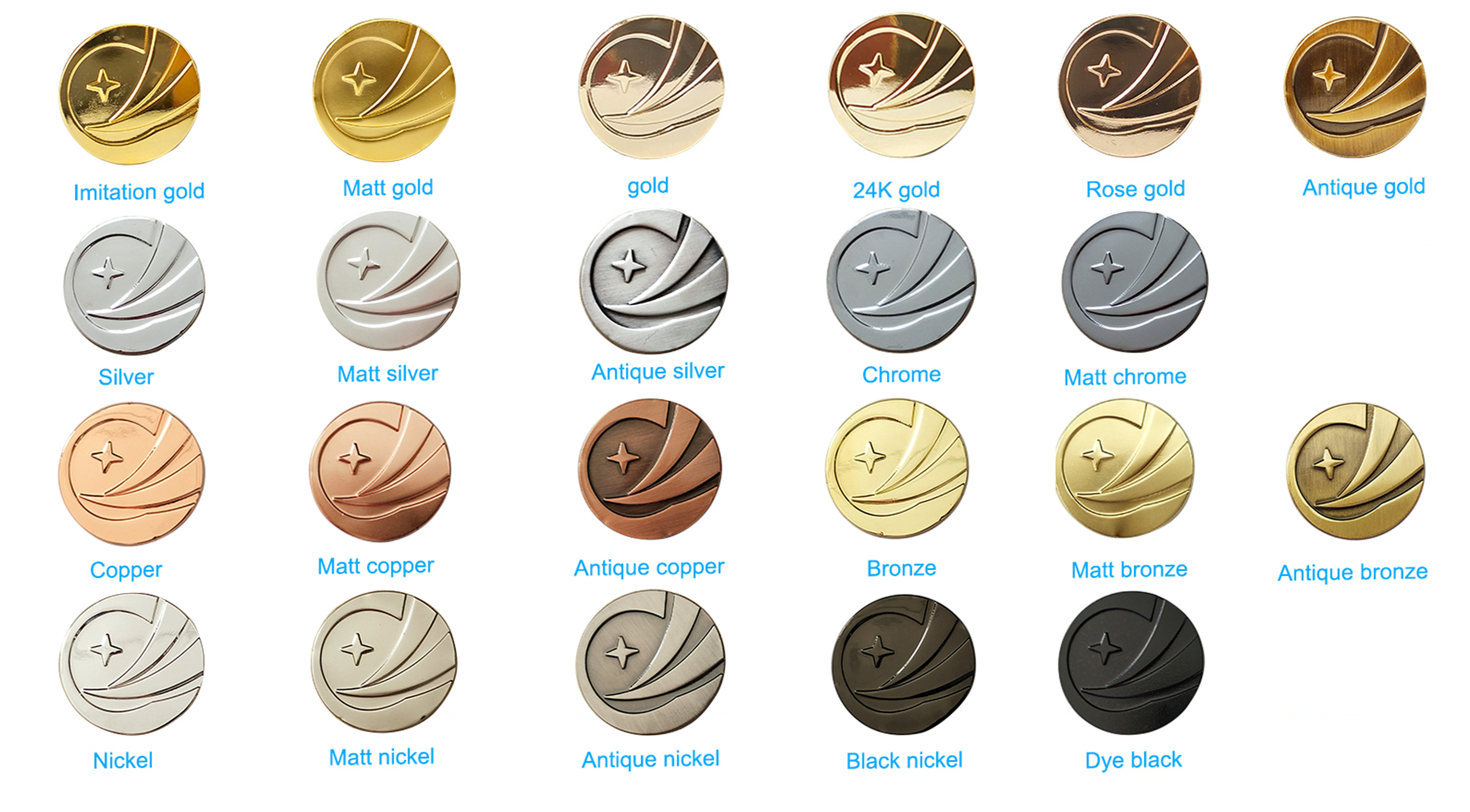 hard enamel pin electroplating selection