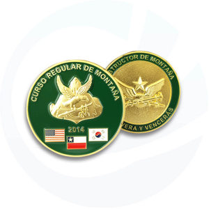 double metal large Challenge Coin