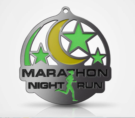 glow in the dark medal